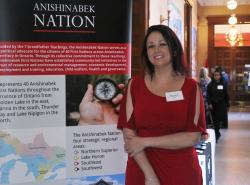 Anishinabek Nation’s treaty educator Kelly Crawford