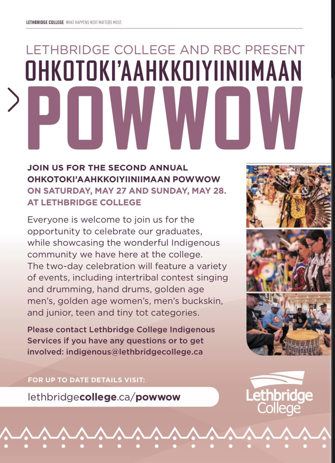 Lethbridge Powwow Poster 2