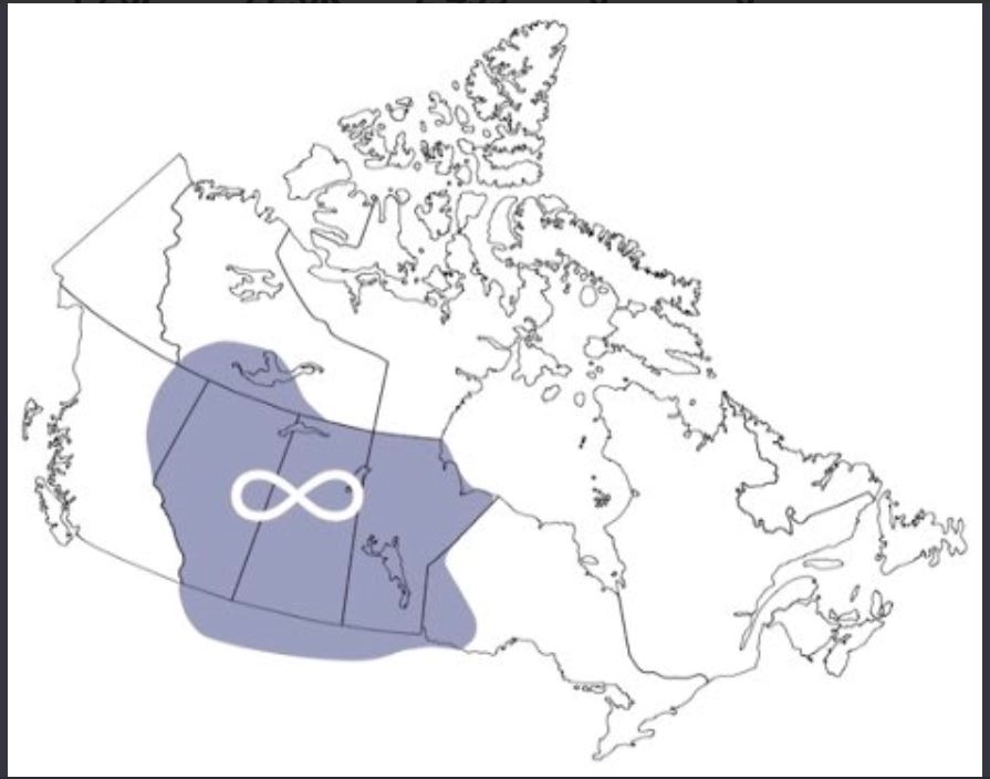 Metis Nation Map