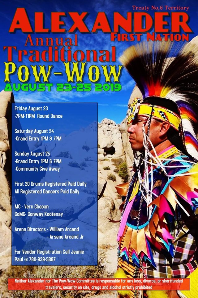 Alexander First Nation Annual Traditional Powwow 2019