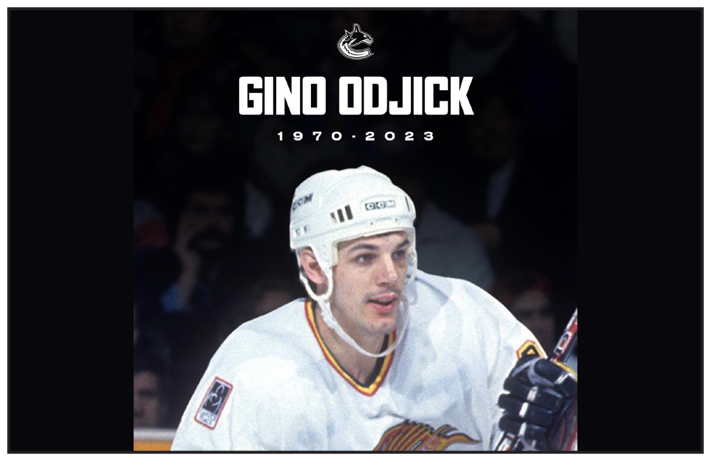 Gino Odjick Passes Away at 52 Years Old - The Hockey News