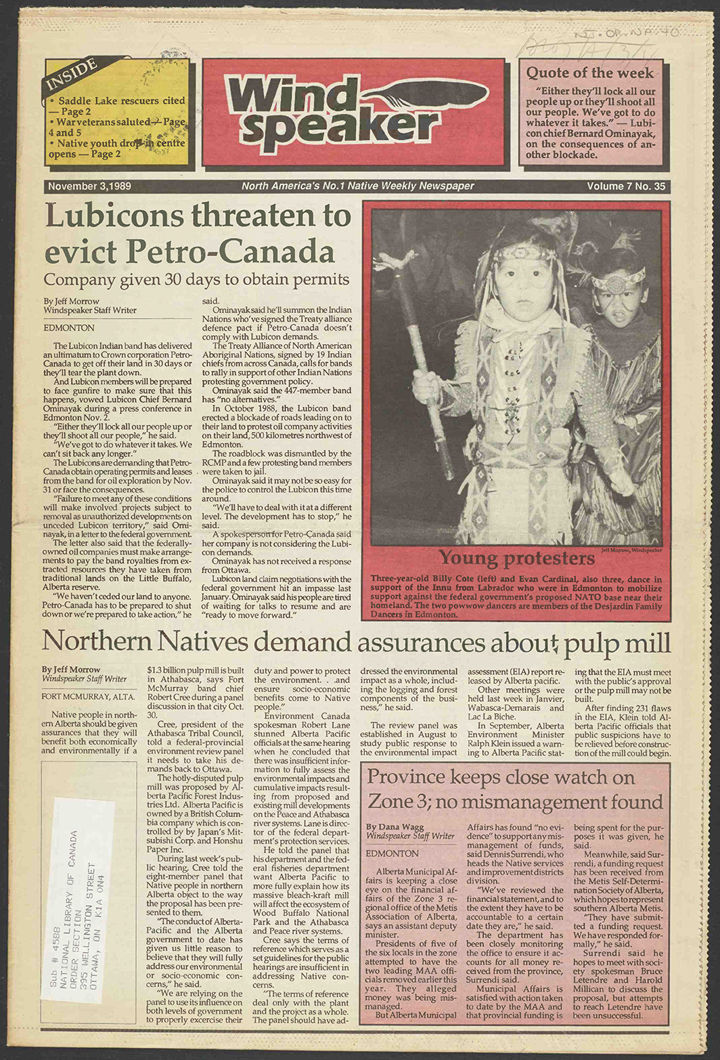 November 3, 1989