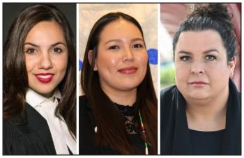 Three women fighting discrimination on reserve