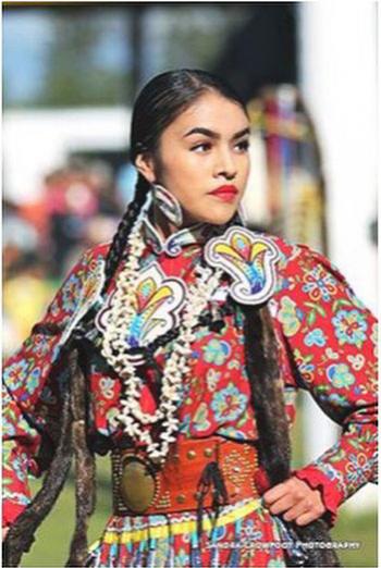 young dancer windspeaker shocked honored powwow says