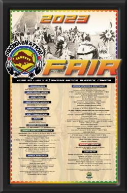 Siksika Nation fair poster