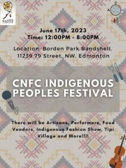 Indigenous Peoples Festival poster