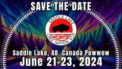 Saddle Lake powwow poster