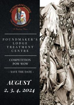 Poundmaker powwow poster
