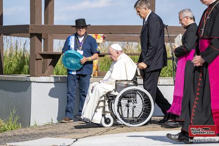 Pope Francis at Lac Ste. Anne Photo 10