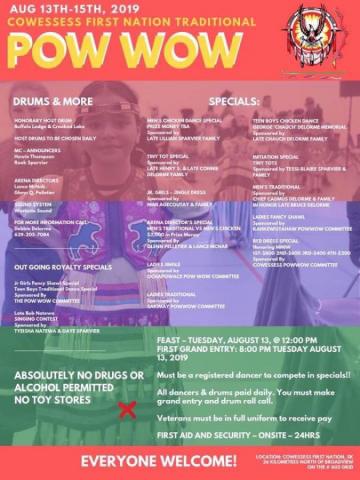 Cowessess First Nation Traditional Powwow 2019