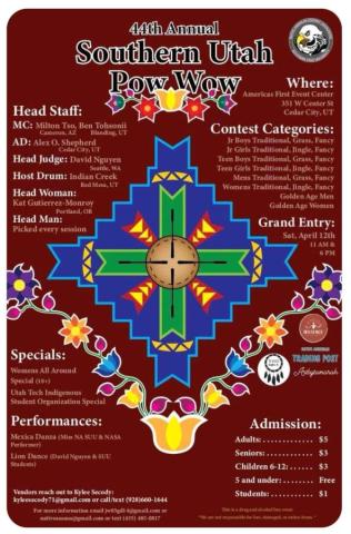 44th Annual Southern Utah Powwow