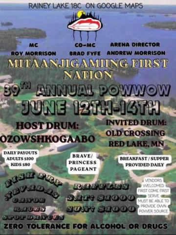 Mitaanjigamiing First Nation Powwow